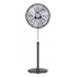 Navia Ventilador V18, 3 Velocidades, 18", Negro/Plata  1