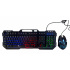Kit Gamer de Teclado y Mouse Nayal GHAJ-520RGB, Alámbrico, USB, Negro, Inglés - Imagen adicional 1