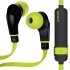 Naztech Audífonos Intrauriculares Deportivos con Micrófono NX80W, Inalámbrico, Bluetooth, Negro/Verde  1