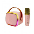 Necnon Bocina Karaoke NB-203, Bluetooth, Inalámbrico, 5W RMS, Rosa  1