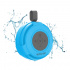 Necnon Bocina Portátil NB-04W PRO, Bluetooth, Inalámbrico, MicroUSB, 3W, Azul - Resistente a Salpicaduras