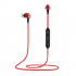 Necnon Audífonos Intrauriculares con Micrófono NBE-05, Inalámbrico, Bluetooth, Rojo  1