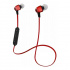 Necnon Audífonos Intrauriculares con Micrófono NBE-05, Inalámbrico, Bluetooth, Rojo  3