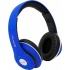 Necnon Audífonos NBH-01, Bluetooth, Inalámbrico, Negro/Azul  1