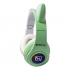 Necnon Audífonos Gamer NBH-07, Alámbrico/Inalámbrico, 3.5mm, Verde/Blanco - Imagen adicional 3