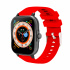 Necnon Smartwatch NSW-201, Touch, Bluetooth 5.0, Android/iOS, Negro/Rojo  1