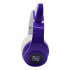 Necnon Audífonos con Micrófono NCAB0705RG, Bluetooth, Alámbrico/Inalámbrico, 3.5mm, Morado  4
