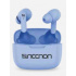 Necnon Audífonos Intrauriculares Deportivos con Micrófono NTWS-03, Inalámbrico, Bluetooth, USB, Azul  1