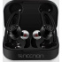 Necnon Audífonos Intrauriculares Deportivos con Micrófono NTWS-SPORT, Inalámbrico, Bluetooth, Negro  1