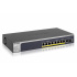 Switch Netgear Gigabit Ethernet MS510TXPP-100NAS, 8 Puertos PoE 10/100/1000Mbps + 1 Puerto SFP+, 180W, 78 Gbit/s, 16.000 Entradas - Administrable  1