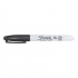 Newell Marcador Permanente 30001, Punto Fino, Negro, 12 Piezas