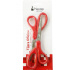 Nextep Tijeras de Acero Inoxidable, 7", para Oficina, Rojo, 12 Piezas  1