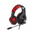 Nextep Audífonos Gamer Dragon XT, Alámbrico, 1.9 Metros, 3.5mm, Negro/Rojo  1