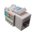 Nexxt Solutions Jack Categoría 5e, Tipo 110, RJ-45, Gris  1