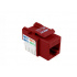Nexxt Solutions Jack de Red Cat5E Tipo Keystone, RJ-45, Rojo  1