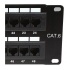 Nexxt Solutions Panel de Parcheo Tipo 110 Cat6, 48 Puertos RJ-45, 2U, Negro  1