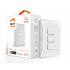 Nexxt Solutions Interruptor de Luz Inteligente NHE-T100, 3 Botones, WiFi, Blanco  1