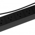 Nexxt Solutions PDU para Rack 1U NPD-11U9N15A, 15A, 125V, 9 Contactos  4