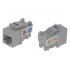 Nexxt Solutions Jack de Red Cat6, RJ-45, Gris  1