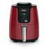 Ninja Freidora de Aire AF100R, 3.7 Litros, 1550W, 210 °C, Negro/Rojo