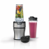 Ninja Licuadora Nutri-Blende Plus, 710ml, 1000W, 1 Velocidad, Negro/Plata