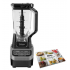 Ninja Licuadora Professional Blender 1000 CO610B, 2.13 Litros, 1000W, 4 Velocidades, Negro/Plata  1