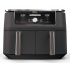 Ninja Freidora de Aire Foodi DualZone XL, 9.5 Litros, 1690W, 240 °C, Negro/Plata - Imagen adicional 1