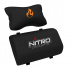 Nitro Concepts Silla Gamer S300, hasta 135kg, Negro/Naranja  10