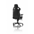 Noblechairs Silla Gamer Epic, hasta 120Kg, Negro/Azul  2