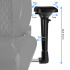 Noblechairs Silla Gamer Epic, hasta 120kg, Negro/Blanco - Imagen adicional 6