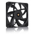 Ventilador Noctua NF-A12x15 PWM chromax.blck.swap, 120mm, 1850RPM, Negro  2