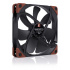 Ventilador Noctua NF-A14, 140mm, 2000RPM, Negro/Café  3