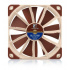 Ventilador Noctua NF-F12 PWM, 120mm, 1500RPM, Beige/Café   4