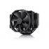 Disipador CPU Noctua NH-D15 chromax.black, 140mm, hasta 1500RPM, Negro   2