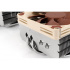 Disipador CPU Noctua NH-L9X65 SE-AM4, 92mm, hasta 2500RPM, Café/Plata  - Imagen adicional 6