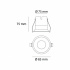 Normagrup Lámpara LED Empotrable Cassandra, Interior, Luz Blanca Neutra, 12W, 1250 Lúmenes, para Casa/Comercial - Imagen adicional 1