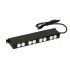 North System PDU para Rack 1U NORTH609-BKT, 15 A, 127V, 6 Contactos  1