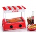 Nostalgia Maquina de Hot-Dogs Coca-Cola, 280W, Rojo/Blanco  1