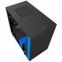 Gabinete NZXT H200 con Ventana, Mini-Tower, Mini-ITX/MicroATX, USB 3.0, sin Fuente, Negro/Azul  1