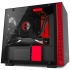 Gabinete NZXT H200 con Ventana, Mini-Tower, Mini-ITX/MicroATX, USB 3.0, sin Fuente, Negro/Rojo  1