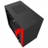 Gabinete NZXT H200 con Ventana, Mini-Tower, Mini-ITX/MicroATX, USB 3.0, sin Fuente, Negro/Rojo  5