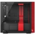 Gabinete NZXT H200 con Ventana, Mini-Tower, Mini-ITX/MicroATX, USB 3.0, sin Fuente, Negro/Rojo  8