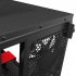 Gabinete NZXT H210i Matte Black Red con Ventana RGB, Mini Tower, Mini-ITX, USB 3.2, sin Fuente, 2 Ventiladores Aer F Instalados, Negro/Rojo  11