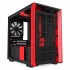 Gabinete NZXT H210i Matte Black Red con Ventana RGB, Mini Tower, Mini-ITX, USB 3.2, sin Fuente, 2 Ventiladores Aer F Instalados, Negro/Rojo  5