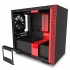 Gabinete NZXT H210i Matte Black Red con Ventana RGB, Mini Tower, Mini-ITX, USB 3.2, sin Fuente, 2 Ventiladores Aer F Instalados, Negro/Rojo  9