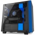Gabinete NZXT H400 con Ventana, Mini-Tower, Mini-ITX/MicroATX, USB 3.0, sin Fuente, Negro/Azul  1