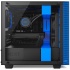 Gabinete NZXT H400 con Ventana, Mini-Tower, Mini-ITX/MicroATX, USB 3.0, sin Fuente, Negro/Azul  5