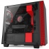 Gabinete NZXT H400 con Ventana, Mini-Tower, Mini-ITX/MicroATX, USB 3.0, sin Fuente, Negro/Rojo  1