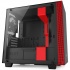Gabinete NZXT H400 con Ventana, Mini-Tower, Mini-ITX/MicroATX, USB 3.0, sin Fuente, Negro/Rojo  2