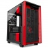 Gabinete NZXT H400 con Ventana, Mini-Tower, Mini-ITX/MicroATX, USB 3.0, sin Fuente, Negro/Rojo  4